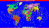 Радиолюбительская карта мира по VK2NNN